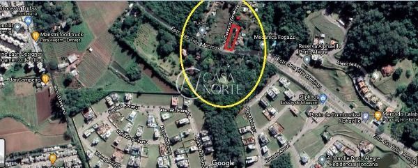 Terreno à venda  com 1400m², Estrada das Três Meninas no bairro Vila Nova em Porto Alegre