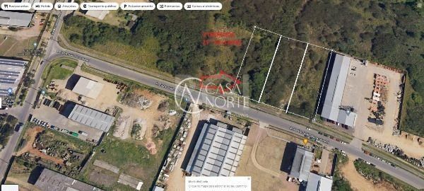 Terreno à venda  com 2075m², Rua Padre João Oscar Nedel no bairro Restinga em Porto Alegre