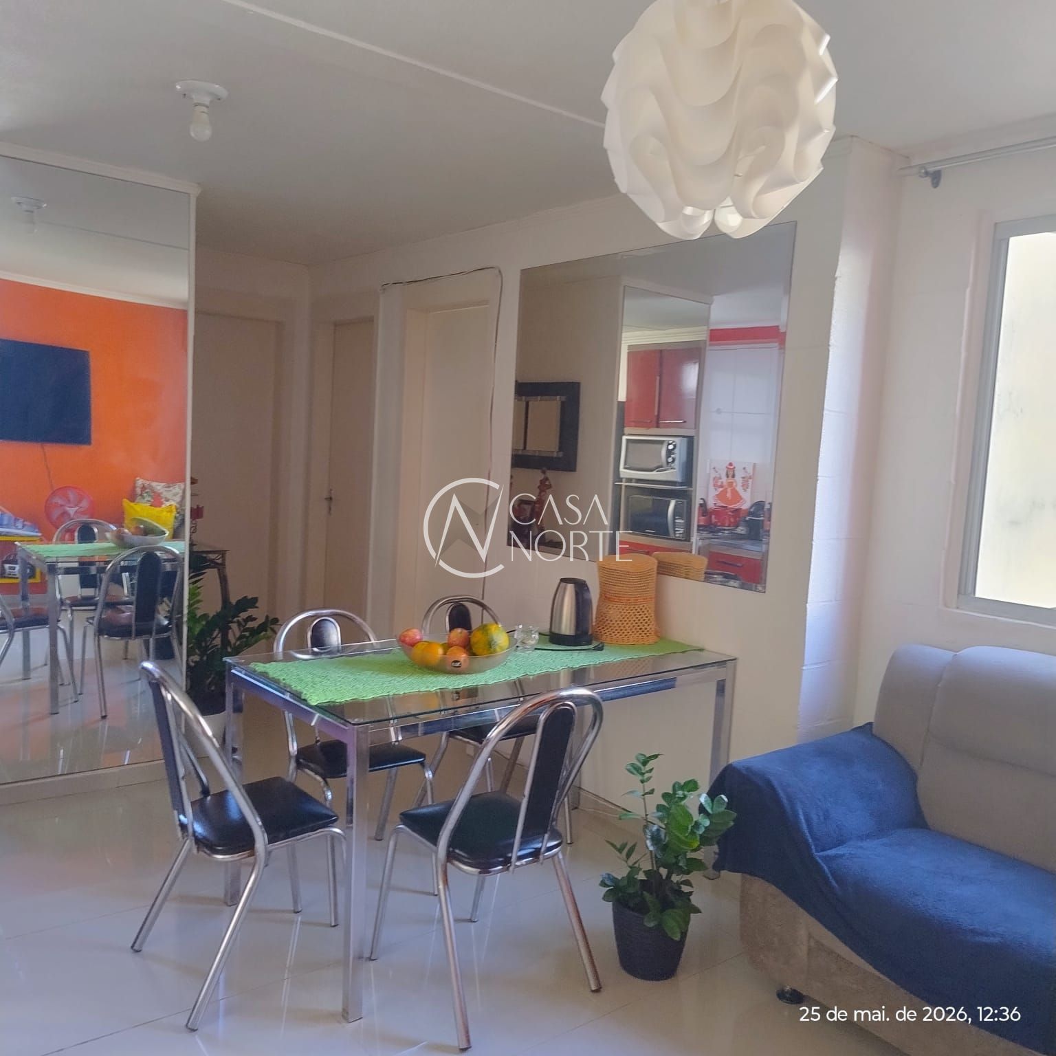 Apartamento à venda com 2 quartos, 43m², 1 vaga, Rua Império no bairro Vila Nova em Porto Alegre