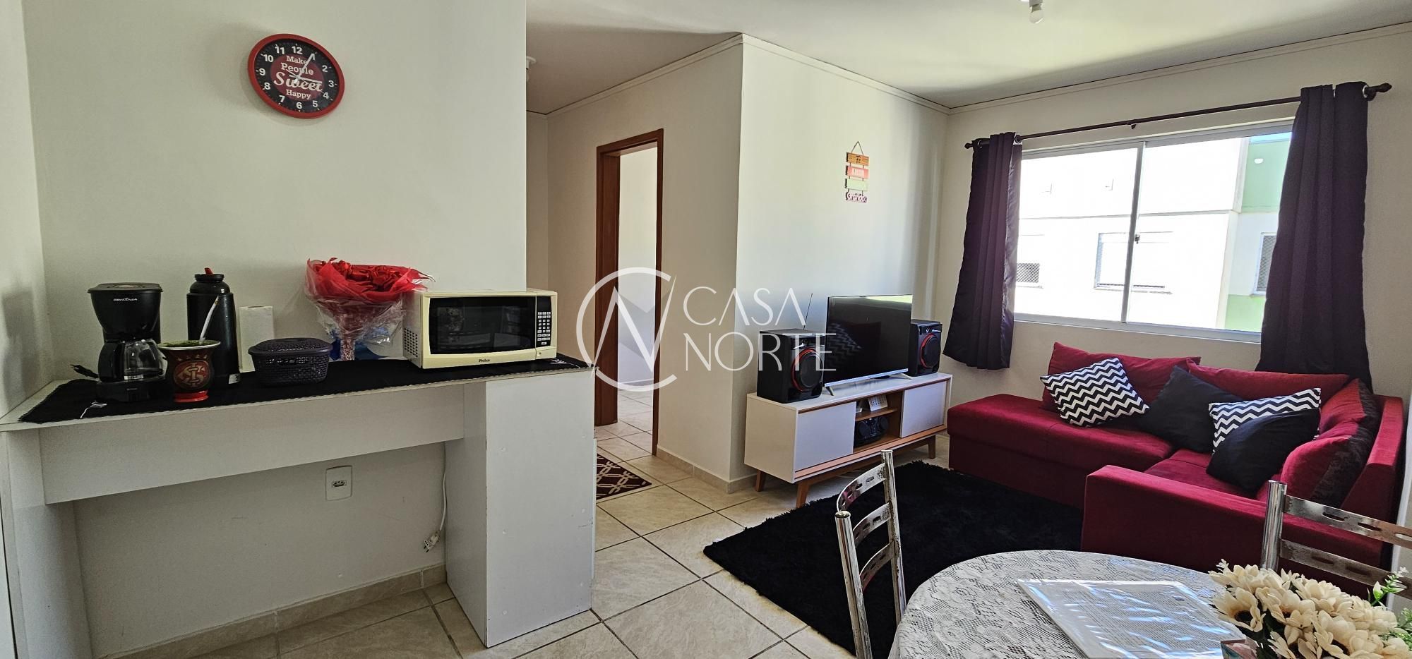 Apartamento à venda com 2 quartos, 51m², Rua Gentil Claudionor de Souza Lopes no bairro Chapéu do Sol em Porto Alegre