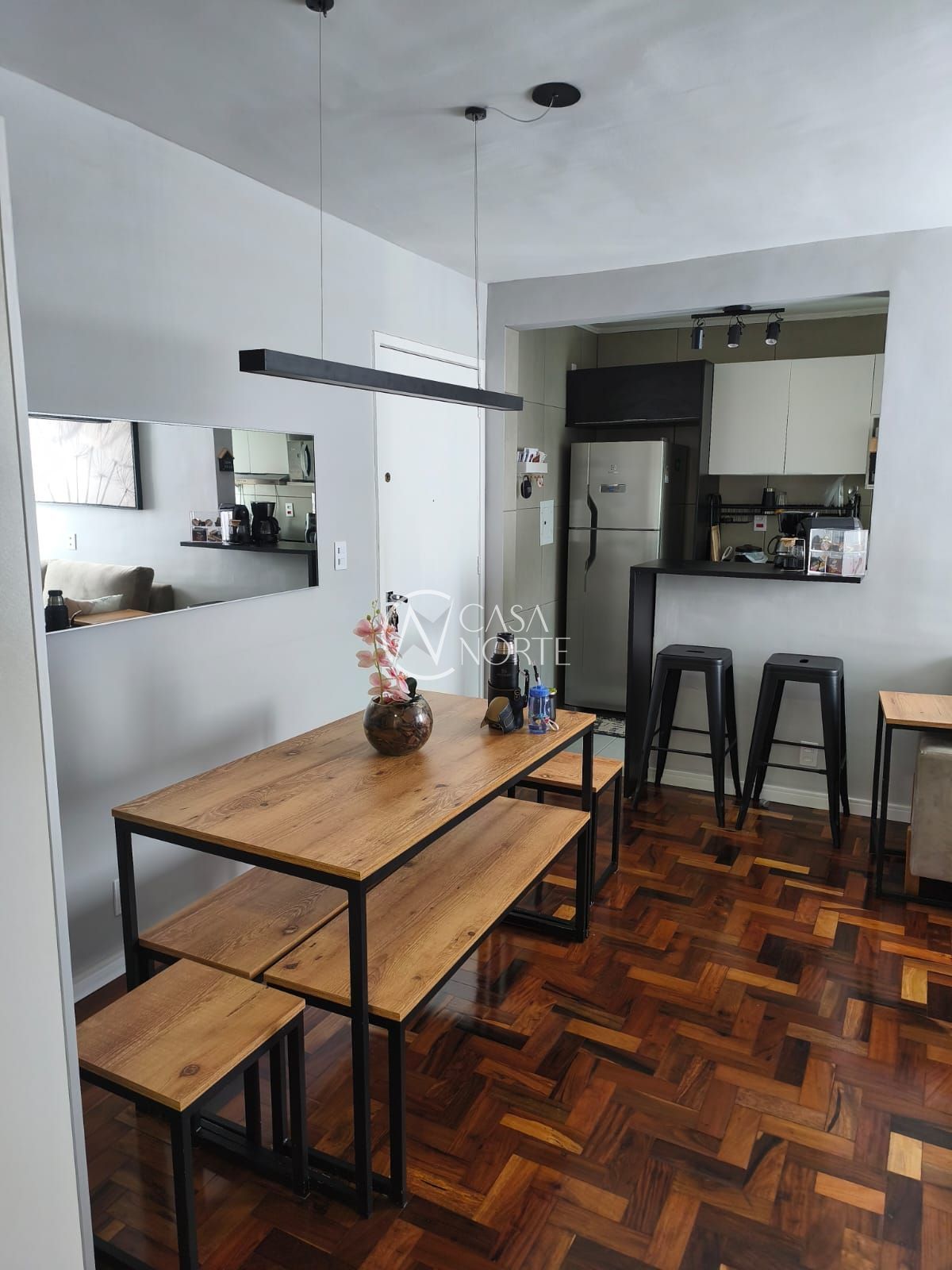 Apartamento à venda com 2 quartos, 62m², 1 vaga, Rua Banco da Província no bairro Santa Tereza em Porto Alegre