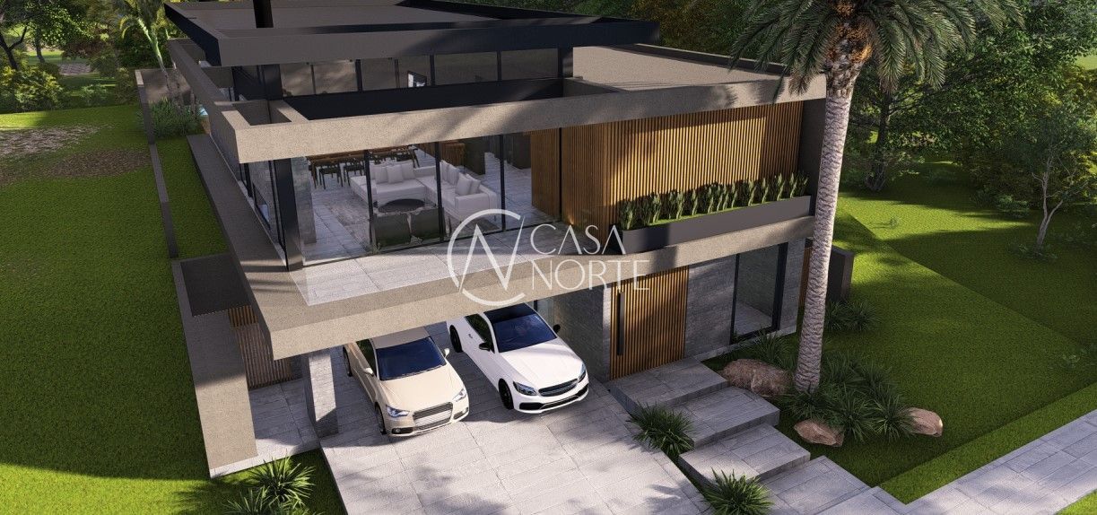 Casa de Condomínio à venda com 3 quartos, 303m², 3 suítes, 4 vagas, Estrada das Três Meninas no bairro Vila Nova em Porto Alegre