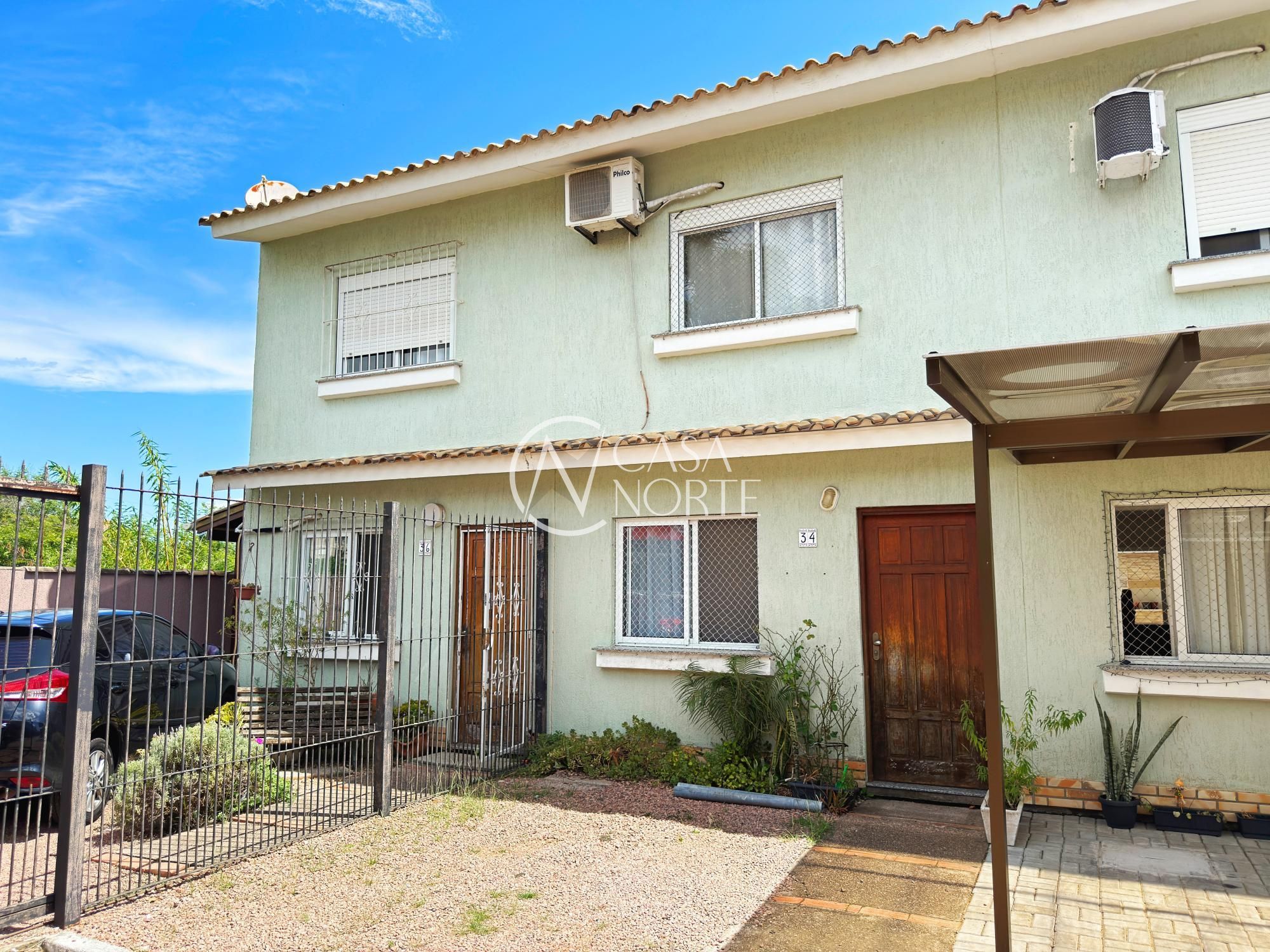 Casa de Condomínio à venda com 2 quartos, 97m², 1 vaga, Rua Dorival Castilhos Machado no bairro Aberta dos Morros em Porto Alegre