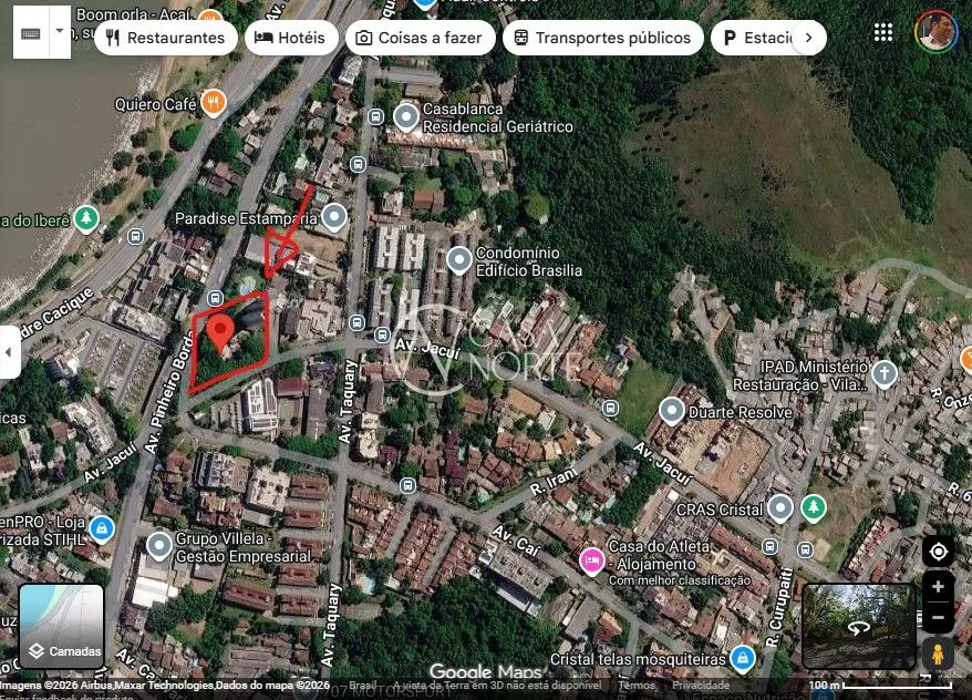 Terreno à venda  com 1214m², Avenida Jacuí no bairro Cristal em Porto Alegre