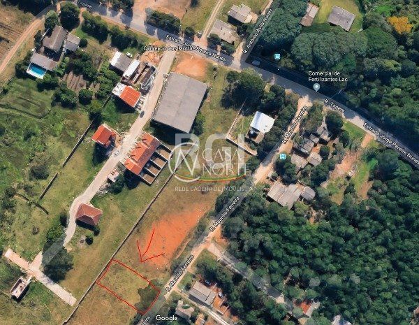 Terreno à venda  com 142m², Rua Maurilio Ferreira no bairro Campo Novo em Porto Alegre