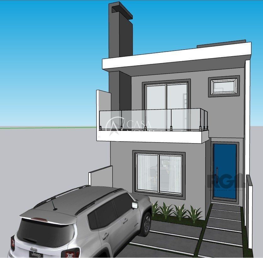 Casa de Condomínio à venda com 3 quartos, 95m², 1 suíte, 2 vagas, Estrada Jorge Pereira Nunes no bairro Campo Novo em Porto Alegre