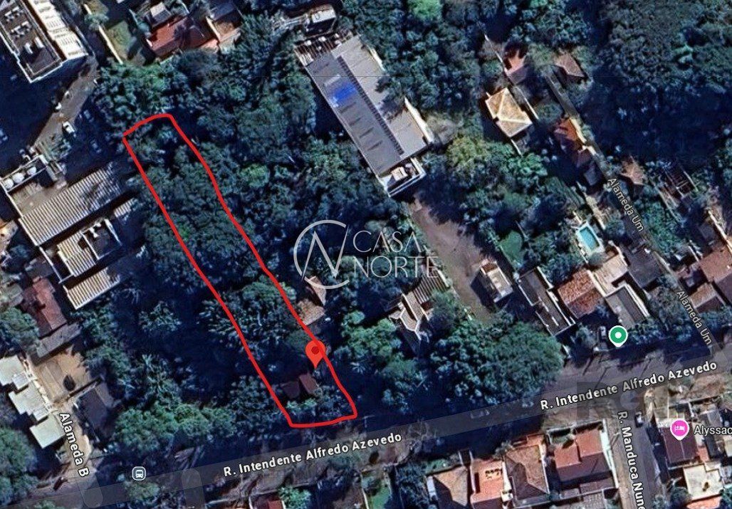 Terreno à venda  com 1597m², Rua Intendente Alfredo Azevedo no bairro Glória em Porto Alegre
