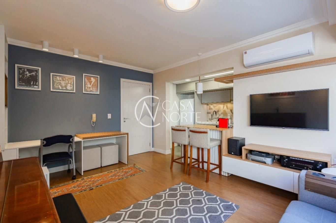 Apartamento à venda com 1 quarto, 44m², 1 vaga, Rua Dona Gabriela no bairro Menino Deus em Porto Alegre