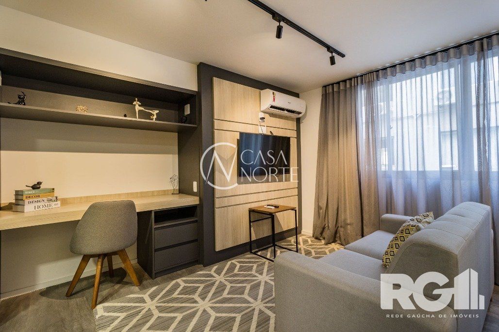 Studio à venda com 1 quarto, 37m², 1 suíte, Rua Duque de Caxias no bairro Centro Histórico em Porto Alegre