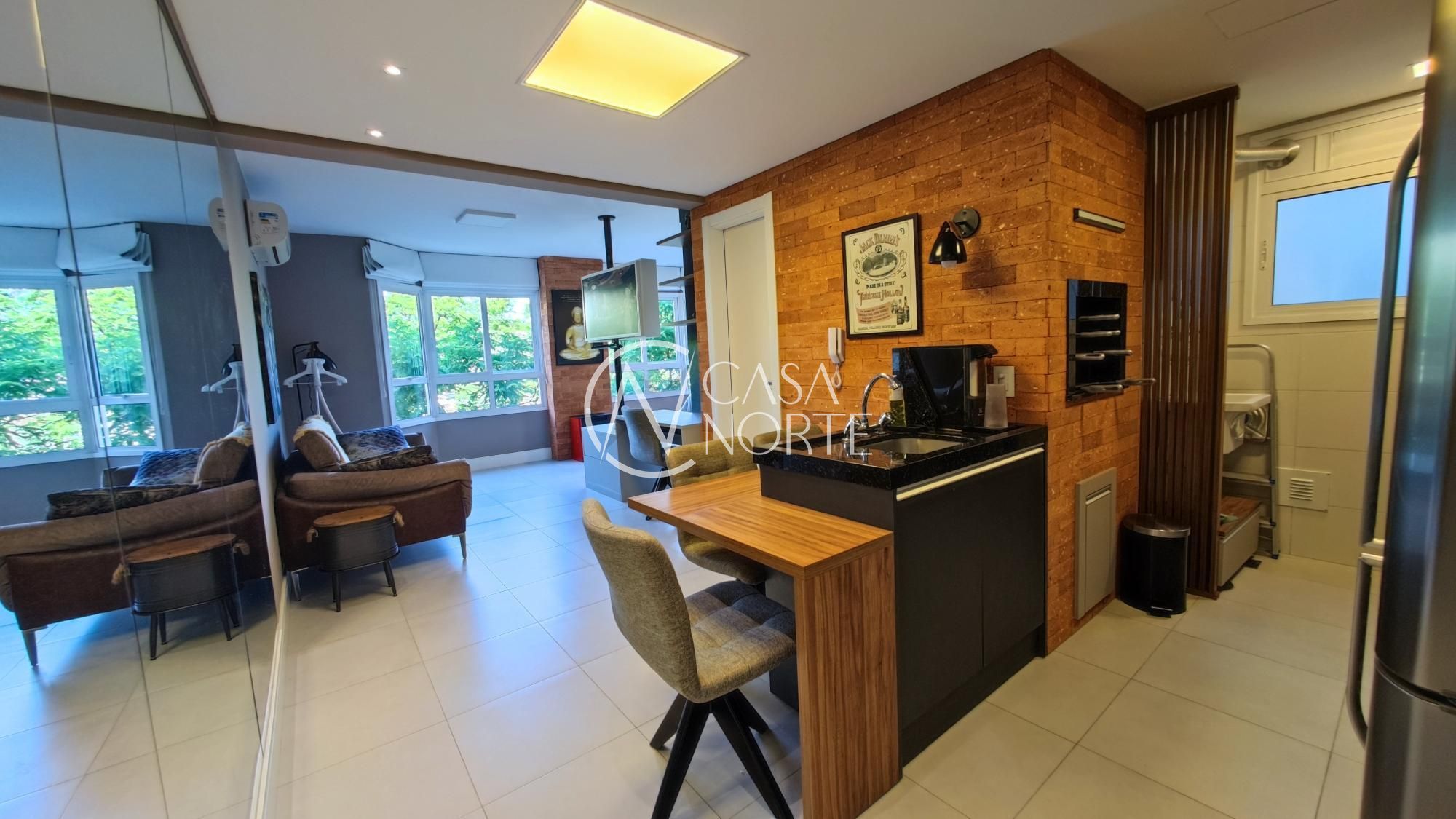 Apartamento à venda com 1 quarto, 47m², 1 suíte, 1 vaga, Rua General Auto no bairro Centro Histórico em Porto Alegre