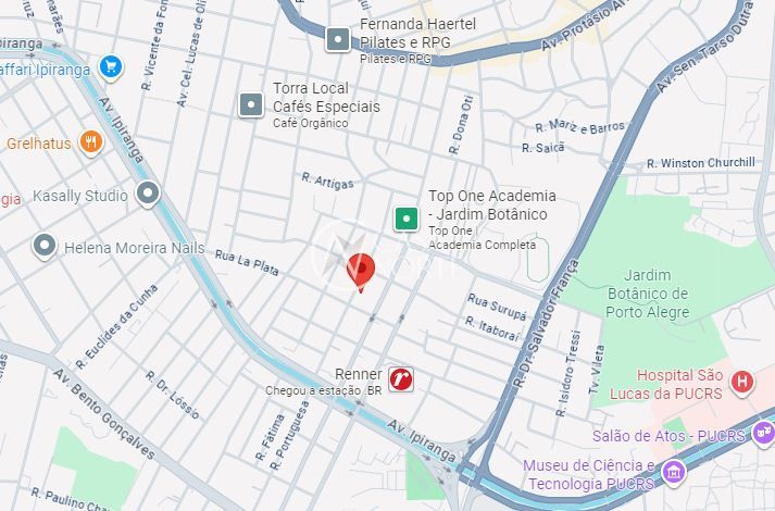 Terreno à venda  com 290m², Rua Chile no bairro Jardim Botânico em Porto Alegre