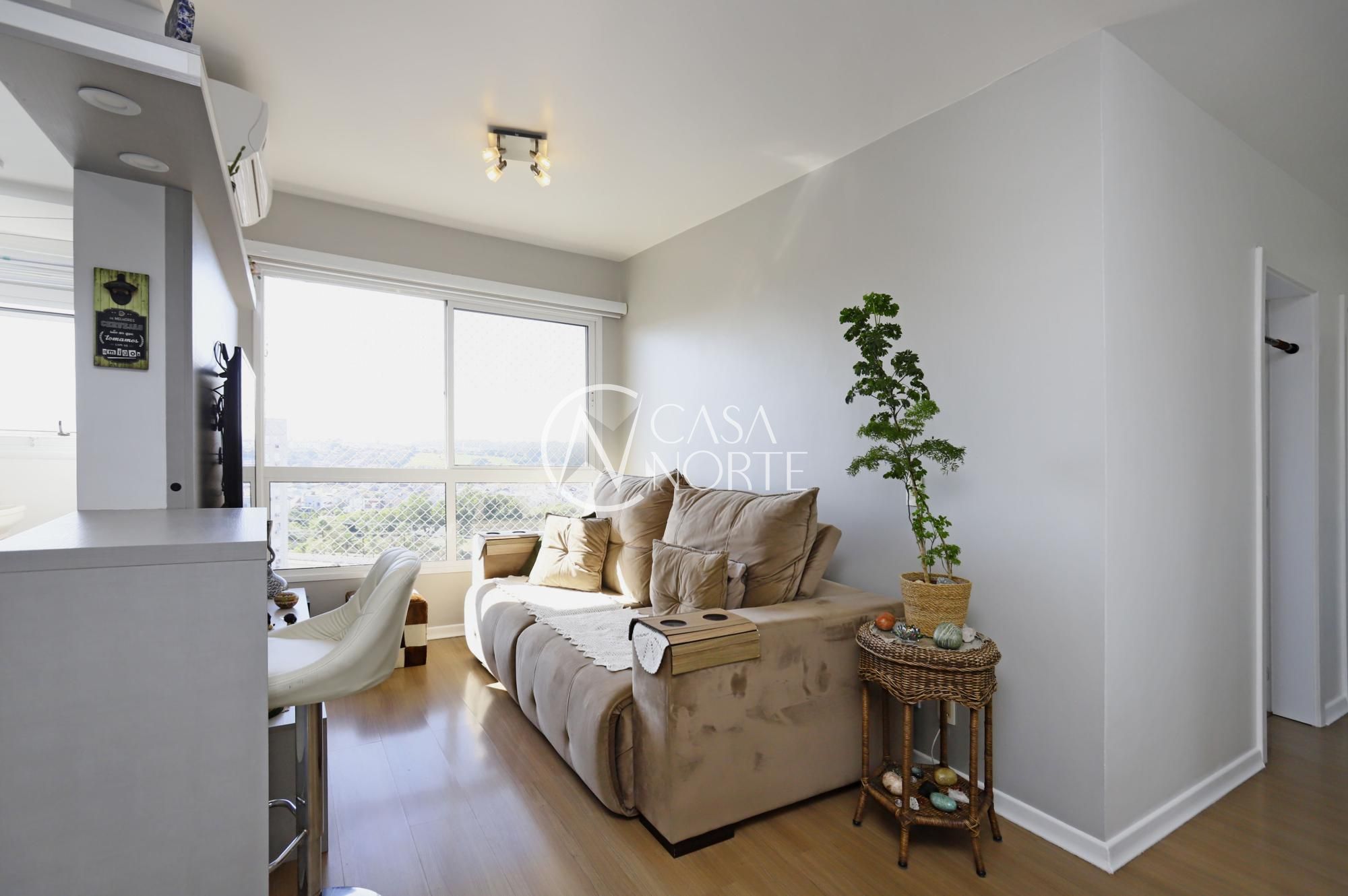 Apartamento à venda com 3 quartos, 63m², 1 suíte, 1 vaga, Rua Luiz Fontoura Júnior no bairro Jardim Itu em Porto Alegre