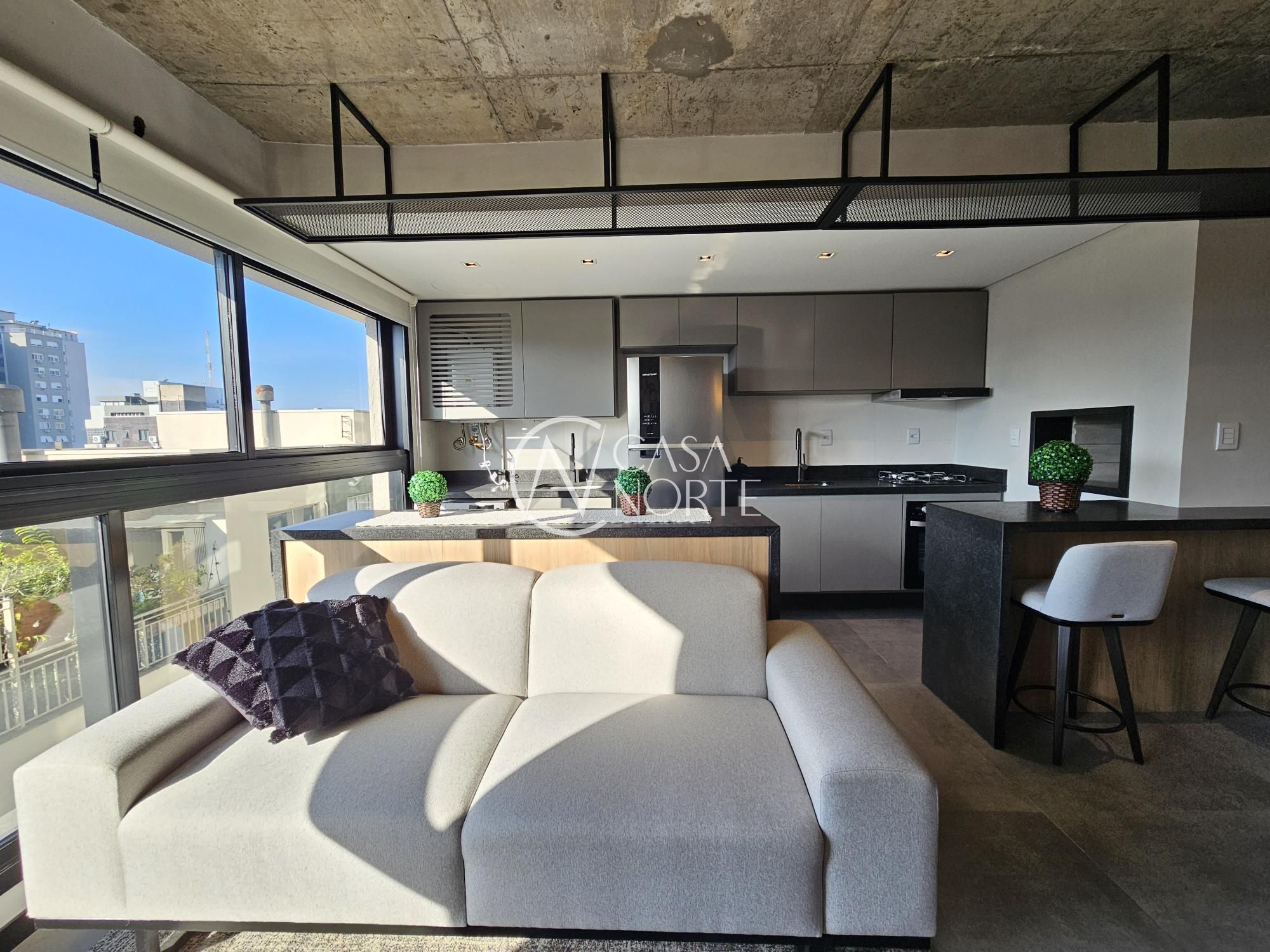 Studio à venda com 1 quarto, 43m², 2 vagas, Rua Gonçalves Dias no bairro Menino Deus em Porto Alegre