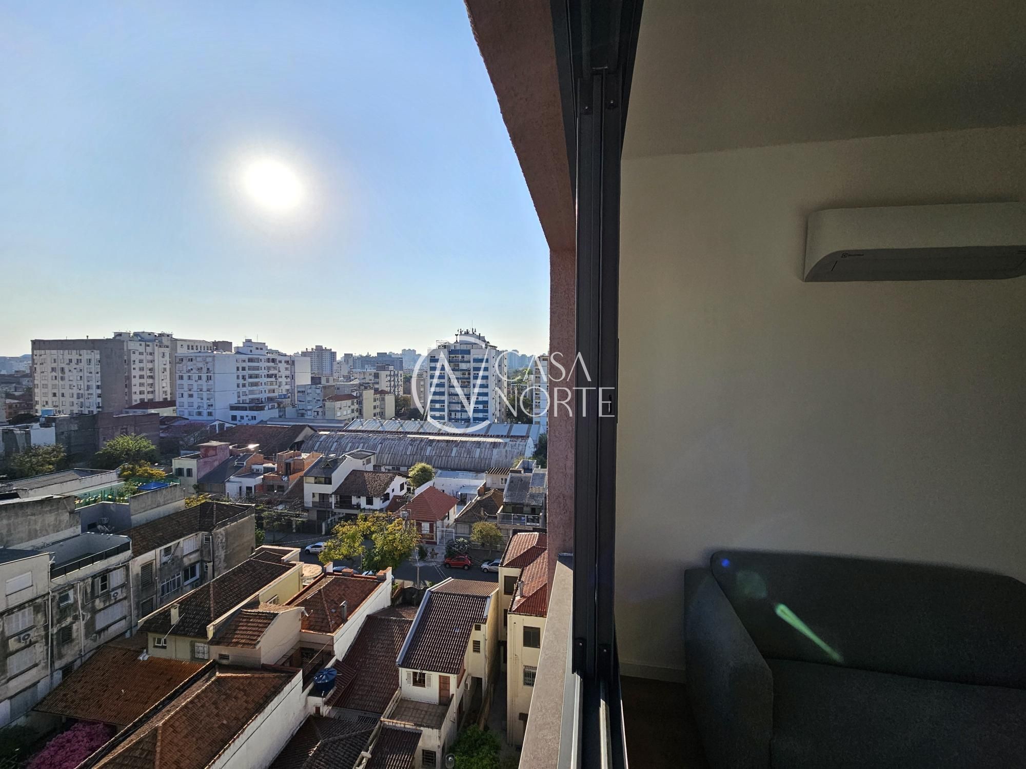 Apartamento à venda com 1 quarto, 44m², 1 suíte, 2 vagas, Rua Santana no bairro Farroupilha em Porto Alegre