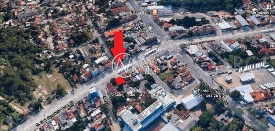 Terreno à venda  com 370m², Rua Coronel Aparício Borges no bairro Glória em Porto Alegre
