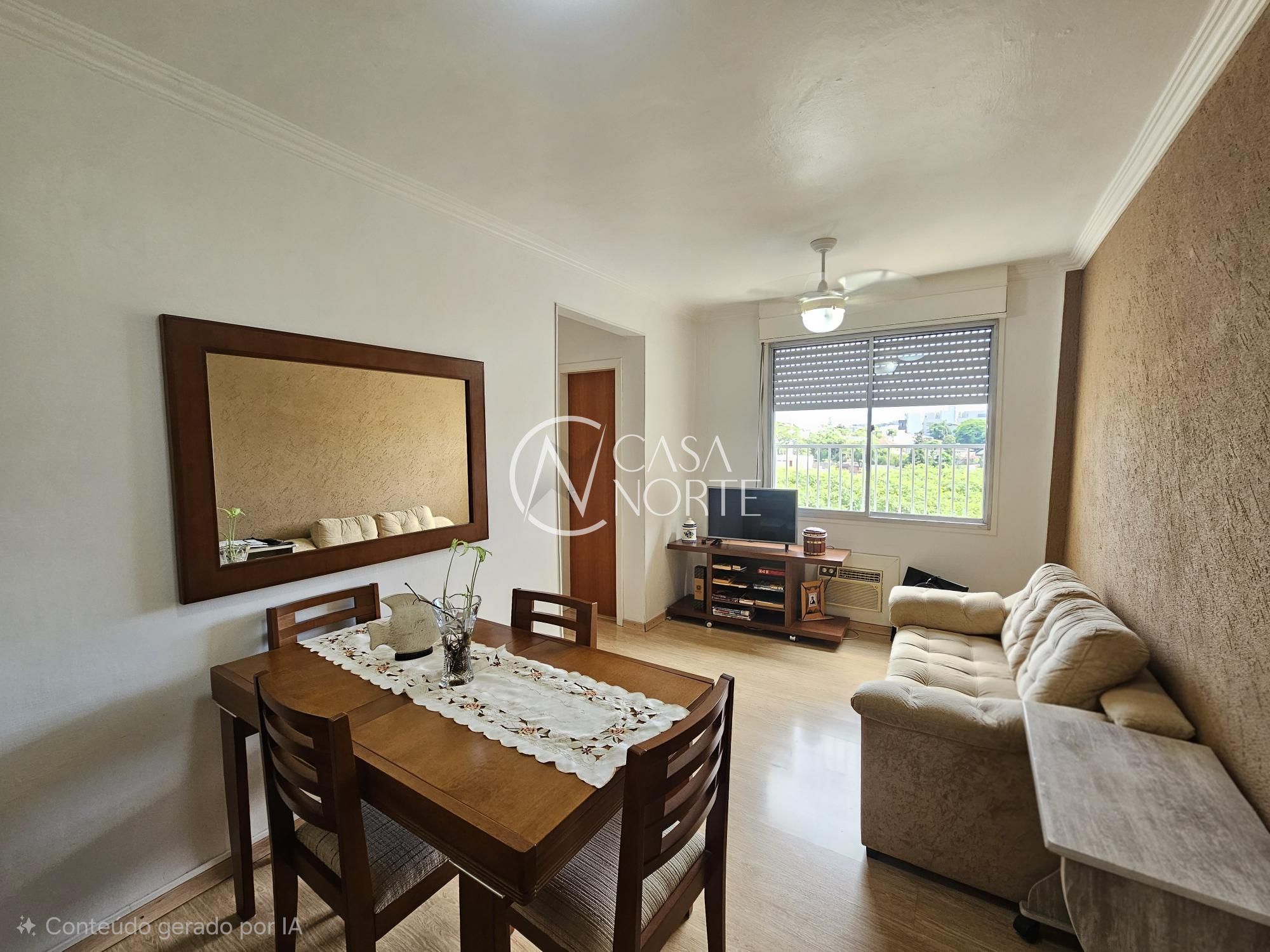 Apartamento à venda com 1 quarto, 39m², 1 vaga, Rua Diomário Moojen no bairro Cristal em Porto Alegre