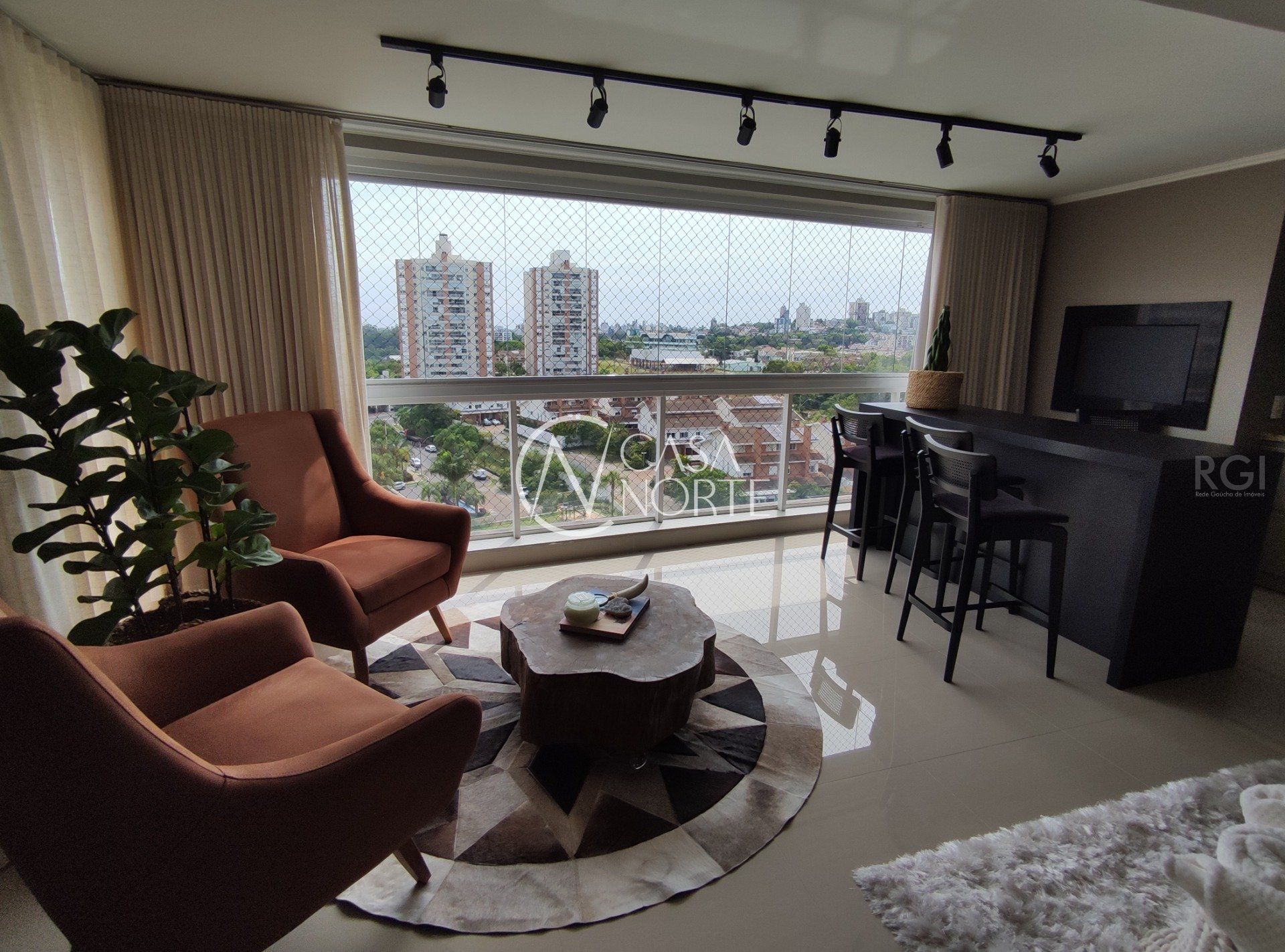 Apartamento à venda com 3 quartos, 162m², 3 suítes, 2 vagas, Rua Nicola Mathias Falci no bairro Jardim do Salso em Porto Alegre