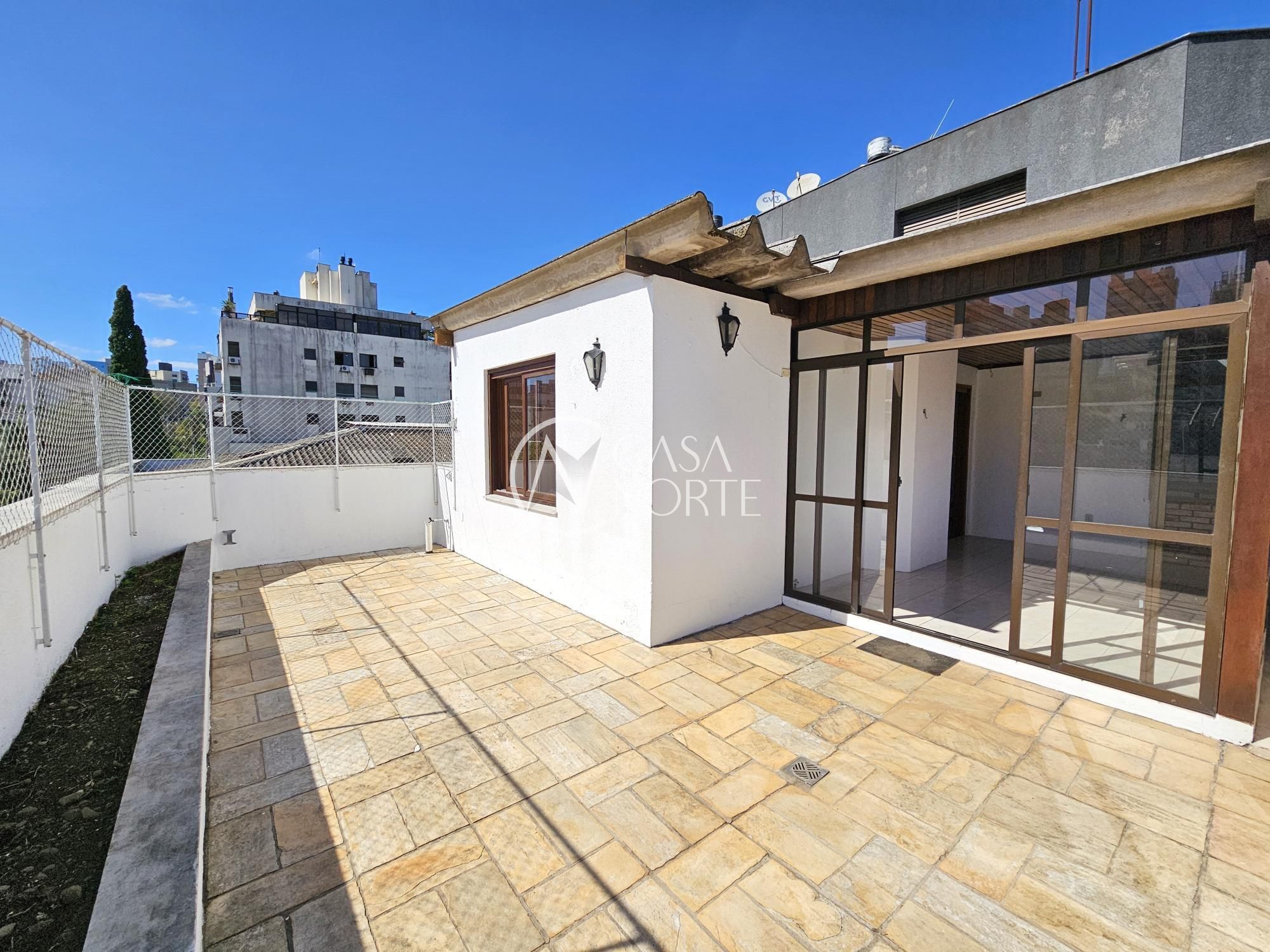 Cobertura à venda com 3 quartos, 161m², 1 vaga, Avenida Taquara no bairro Petrópolis em Porto Alegre