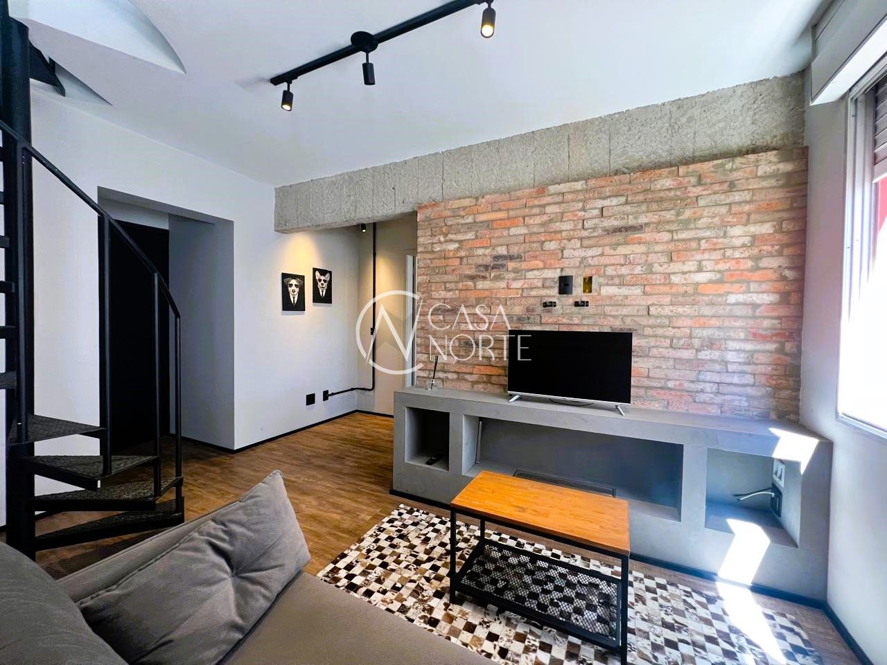 Cobertura à venda com 1 quarto, 73m², 1 vaga, Rua Doutor Barros Cassal no bairro Bom Fim em Porto Alegre