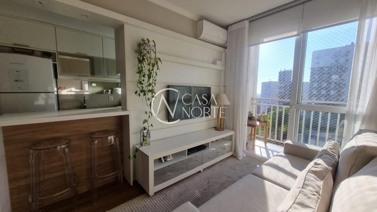 Apartamento à venda com 2 quartos, 56m², 1 suíte, 1 vaga, Rua Doutor Carlos Renato Rua Fonseca no bairro Jardim Sabará em Porto Alegre