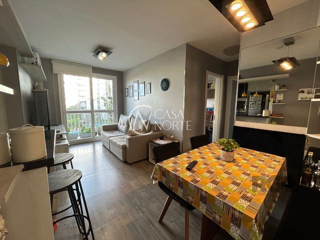 Apartamento à venda com 2 quartos, 56m², 1 suíte, 1 vaga, Rua Doutor Carlos Renato Rua Fonseca no bairro Jardim Sabará em Porto Alegre