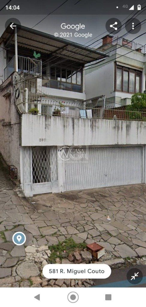 Terreno à venda  com 330m², Rua Miguel Couto no bairro Menino Deus em Porto Alegre