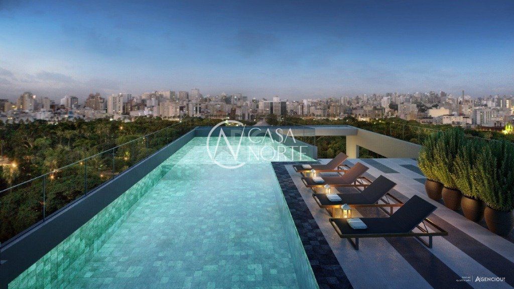 Apartamento à venda com 1 quarto, 27m², 1 suíte, 1 vaga, Avenida João Pessoa no bairro Centro Histórico em Porto Alegre