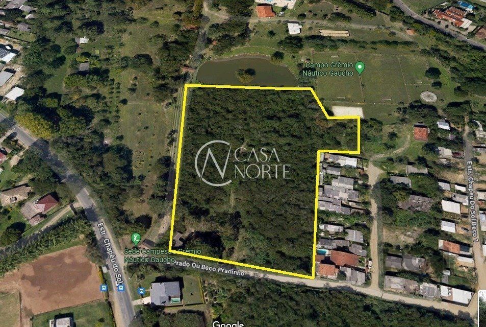 Terreno à venda  com 13400m², Estrada Chapéu do Sol no bairro Chapéu do Sol em Porto Alegre