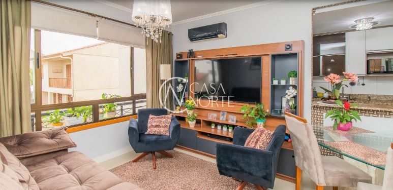 Apartamento à venda com 2 quartos, 75m², 1 suíte, 2 vagas, Rua Roque Calage no bairro Passo da Areia em Porto Alegre