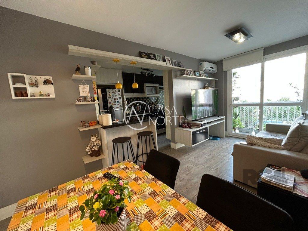 Apartamento à venda com 2 quartos, 56m², 1 suíte, 1 vaga, Rua Doutor Carlos Renato Rua Fonseca no bairro Jardim Sabará em Porto Alegre