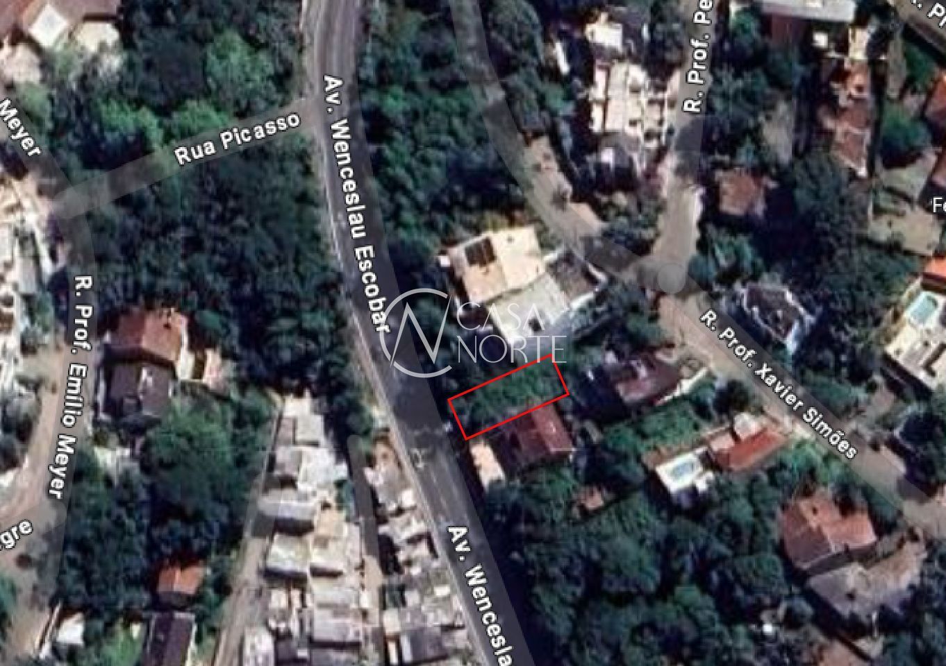 Terreno à venda  com 201m², Avenida Wenceslau Escobar no bairro Vila Conceição em Porto Alegre