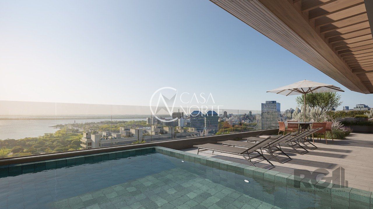 Apartamento à venda com 2 quartos, 60m², 1 suíte, 1 vaga, Avenida Borges de Medeiros no bairro Praia de Belas em Porto Alegre