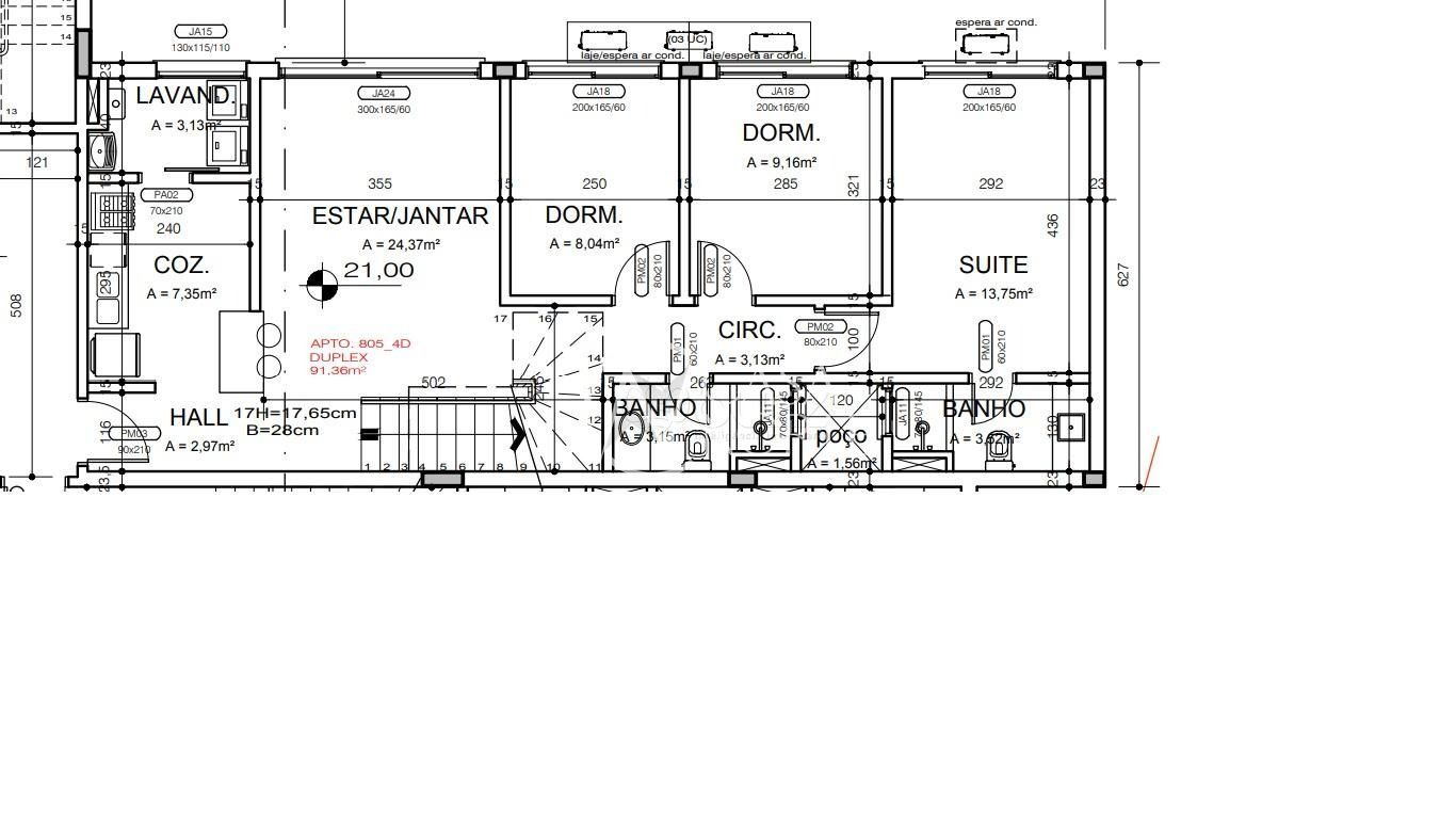 Cobertura à venda com 4 quartos, 199m², 2 suítes, 3 vagas, Rua Dona Amelia no bairro Santa Tereza em Porto Alegre