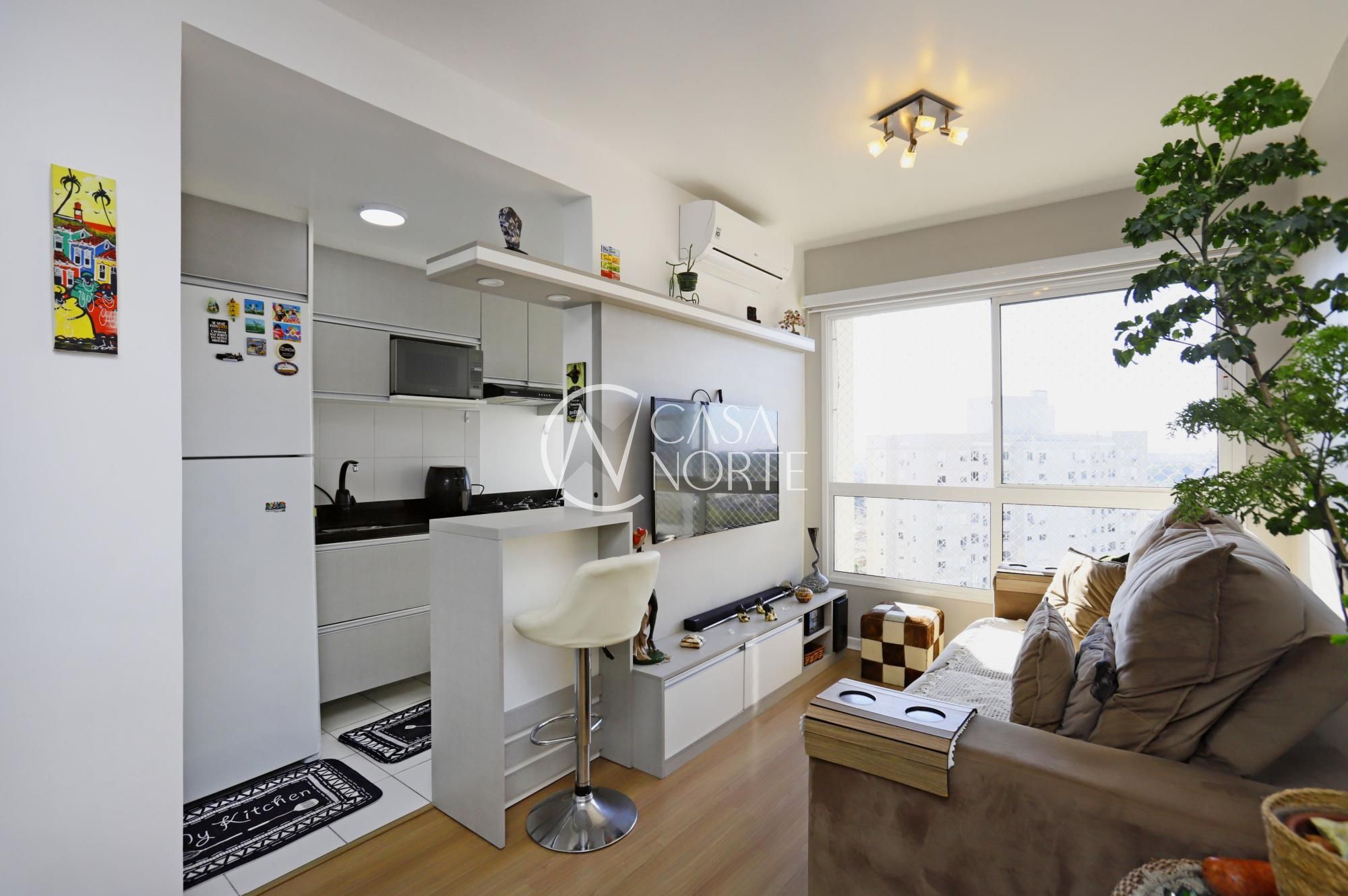 Apartamento à venda com 3 quartos, 63m², 1 suíte, 1 vaga, Rua Luiz Fontoura Júnior no bairro Jardim Itu em Porto Alegre