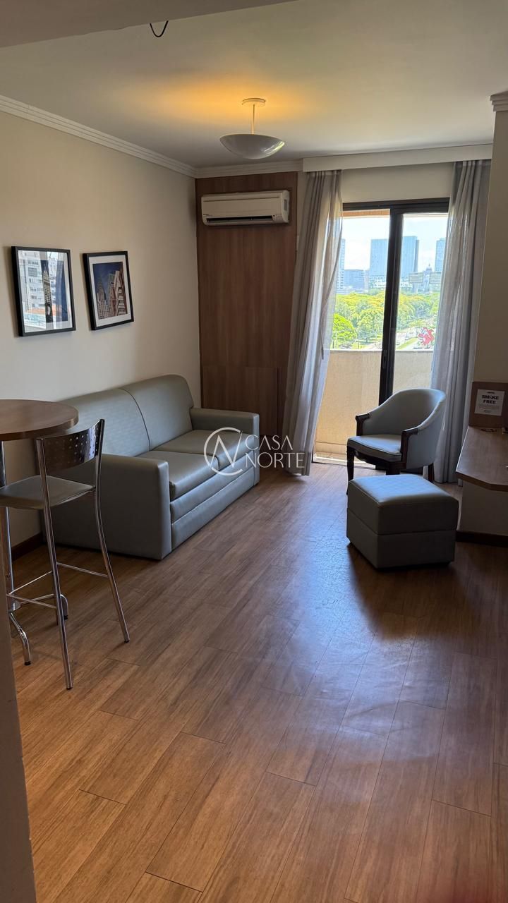 Flat à venda com 1 quarto, 37m², Avenida Borges de Medeiros no bairro Praia de Belas em Porto Alegre