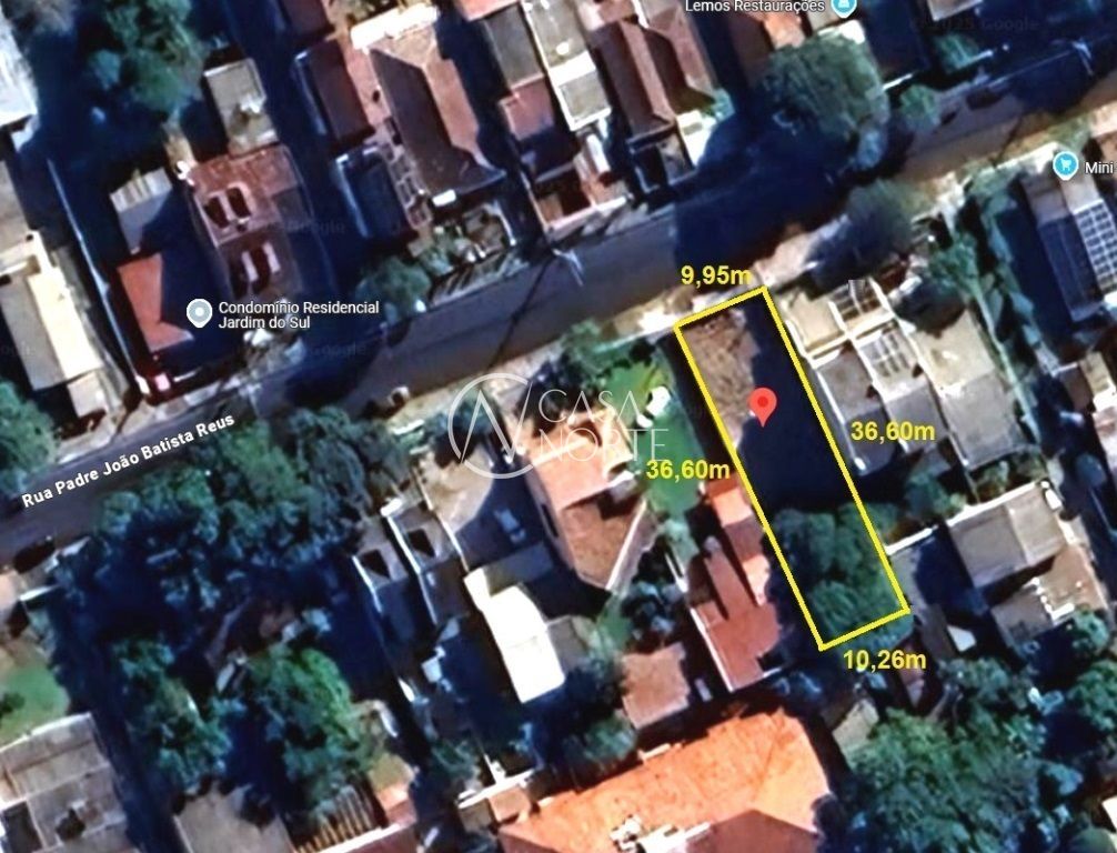Terreno à venda  com 369m², Rua Padre João Batista Reus no bairro Tristeza em Porto Alegre