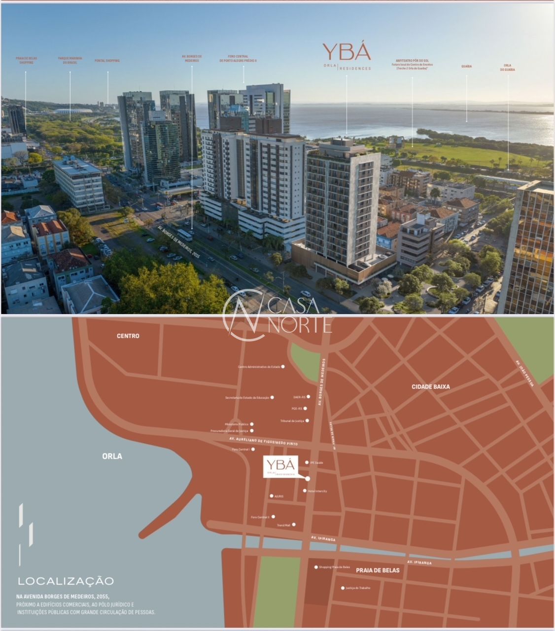 Apartamento à venda , 25m², Borges de Medeiros no bairro Praia de Belas em Porto Alegre