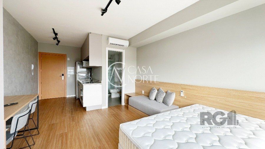 Apartamento à venda com 1 quarto, 29m², 1 vaga, Rua Curvelo no bairro Petrópolis em Porto Alegre
