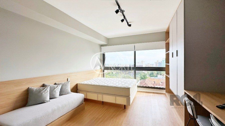 Apartamento à venda com 1 quarto, 29m², 1 vaga, Rua Curvelo no bairro Petrópolis em Porto Alegre