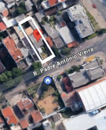 Terreno à venda  com 278m², Rua Padre Antônio Vieira no bairro Santo Antônio em Porto Alegre
