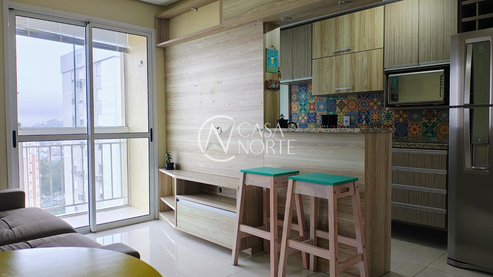 Apartamento à venda com 2 quartos, 61m², 1 vaga, Rua Abram Goldsztein no bairro Jardim Carvalho em Porto Alegre