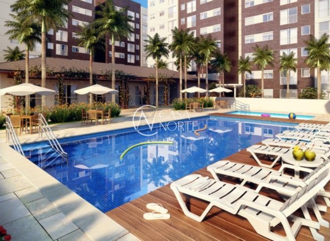 Apartamento à venda com 1 quarto, 57m², 1 vaga, Estrada João Salomoni no bairro Vila Nova em Porto Alegre