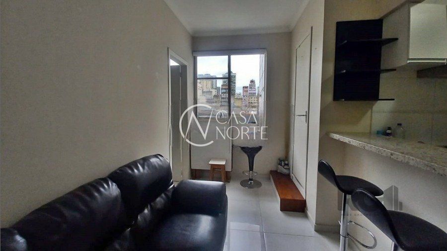 Apartamento à venda com 1 quarto, 25m², Rua Doutor Flores no bairro Centro Histórico em Porto Alegre