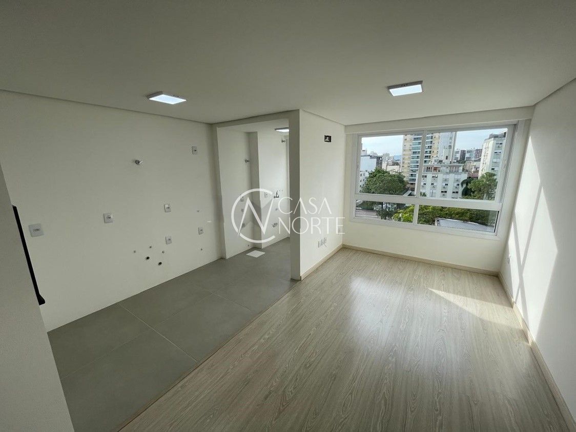 Apartamento à venda com 1 quarto, 45m², 1 vaga, Rua Barão do Triunfo no bairro Menino Deus em Porto Alegre