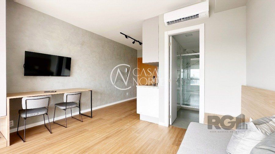 Apartamento à venda com 1 quarto, 29m², 1 vaga, Rua Curvelo no bairro Petrópolis em Porto Alegre