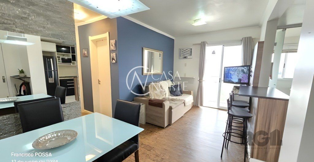 Apartamento à venda com 2 quartos, 58m², 1 vaga, Rua Abram Goldsztein no bairro Jardim Carvalho em Porto Alegre