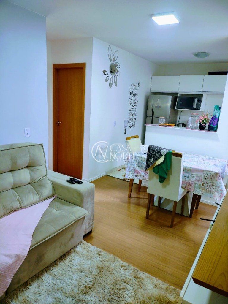 Apartamento à venda com 2 quartos, 48m², 1 vaga, Rua Atílio Supertti no bairro Vila Nova em Porto Alegre