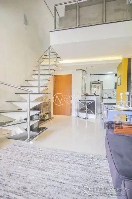 Cobertura à venda com 1 quarto, 102m², 1 vaga, Rua Dario Pederneiras no bairro Petrópolis em Porto Alegre