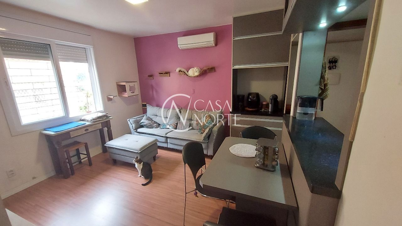 Apartamento à venda com 2 quartos, 51m², 1 vaga, Avenida Taquary no bairro Cristal em Porto Alegre