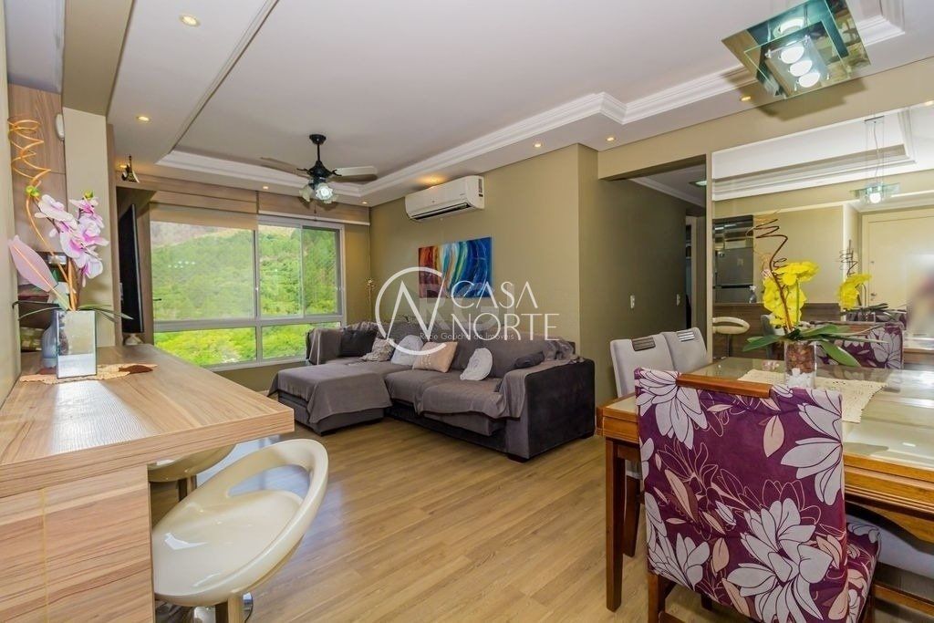 Apartamento à venda com 3 quartos, 79m², 1 suíte, 2 vagas, Rua Irmao Norberto Francisco Rauch no bairro Jardim Carvalho em Porto Alegre